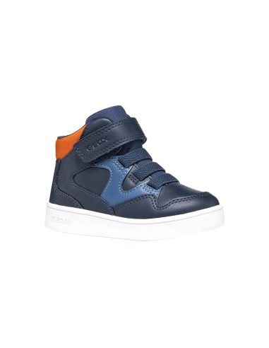 Geox B Eclyper Boy zapatilla alta para niño en piel sintética