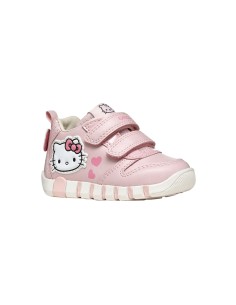 Geox B Iupidoo Girl first steps shoe for baby girls with Hello Kitty 2