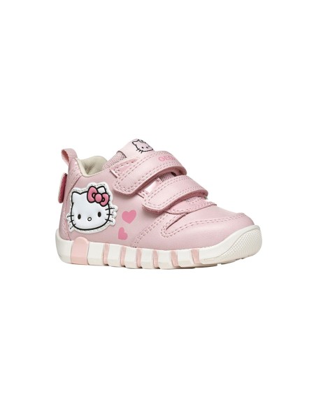 Geox B Iupidoo Girl Lauflernschuh für Mädchen mit Hello Kitty