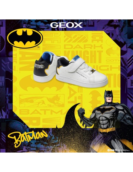 Geox J Eclyper Boy zapatilla Batman para niño