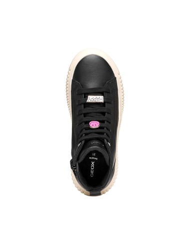 Geox J Laquinny Girl hoher Sneaker für Mädchen