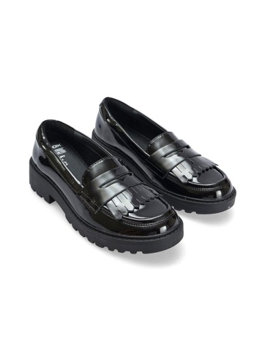 Geox J Casey Girl Lackloafer für Mädchen mit Quasten