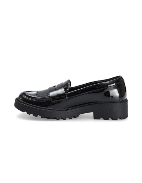 Geox J Casey Girl mocassin verni pour fille avec pampilles