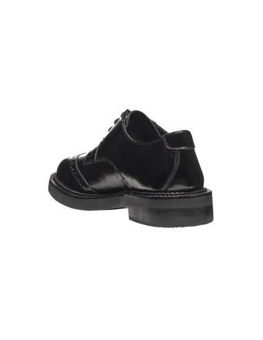 Geox D Serilda zapato de mujer en naplack con detalles brogue