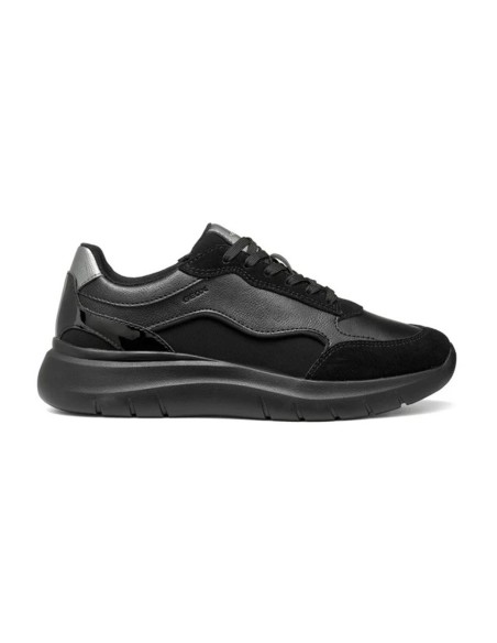 Geox D Plummery women’s suede lace-up sneaker