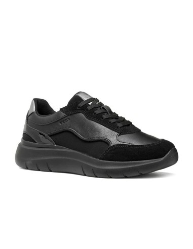 Geox D Plummery zapatilla de mujer en ante con cordones