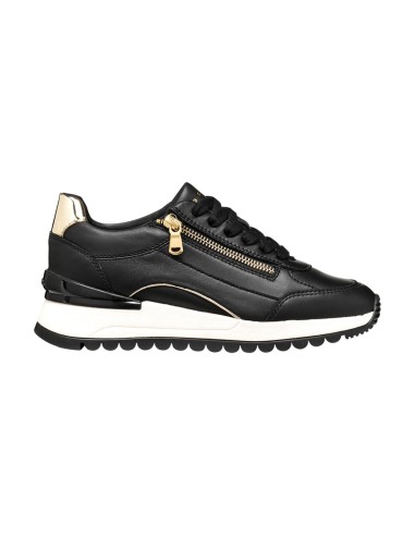 Geox D Desya Damen-Sneaker aus Nappaleder mit Keilabsatz
