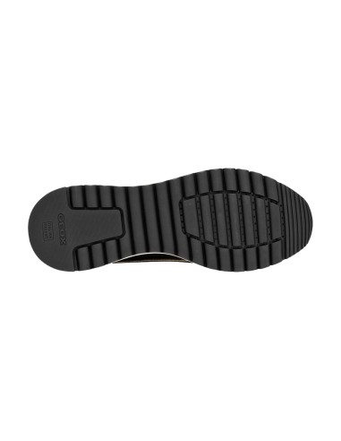 Geox D Desya Damen-Sneaker aus Nappaleder mit Keilabsatz
