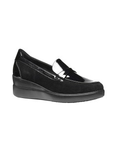 Geox D Stardust Damenloafer mit 6 cm Keilabsatz 2