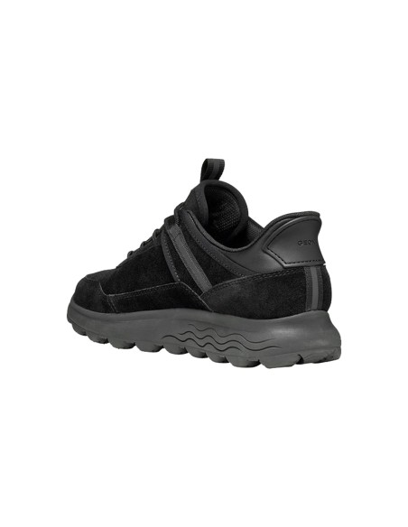Geox D Spherica Plus Wpf women’s waterproof suede sneaker