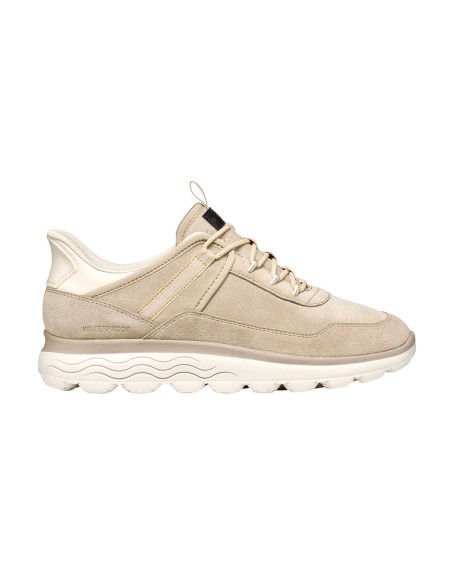 Geox D Spherica Plus Wpf women’s waterproof suede sneaker