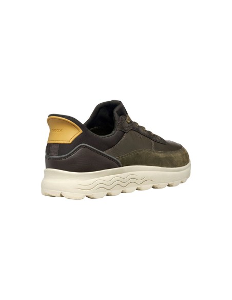 Geox U Spherica Plus zapatilla de hombre en napa y ante