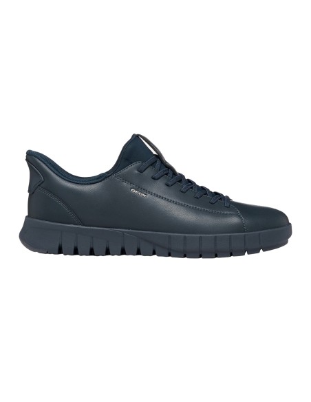 Geox U Flextride Plus zapatilla de hombre en piel con Fast-in System