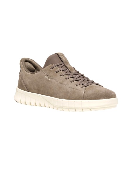 Geox U Flextride Plus sneaker homme en daim avec Fast-in System