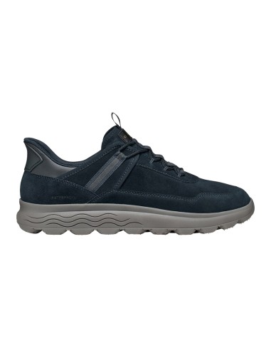 Geox U Spherica Plus Wpf sneaker homme en daim imperméable