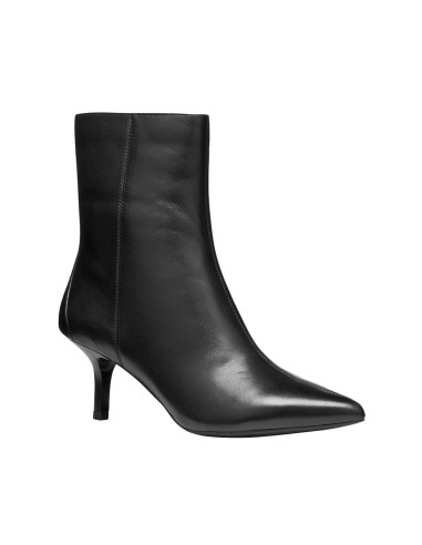 Geox D Kleopy women’s nappa leather ankle boot with 7 cm heel