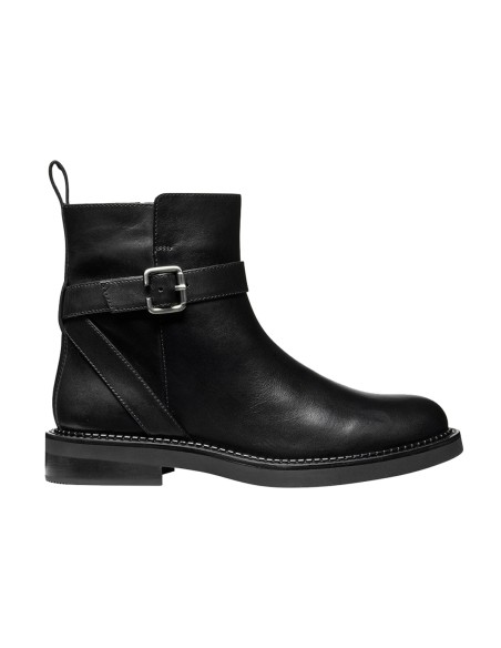 Geox D Serilda women’s leather ankle boot with buckle