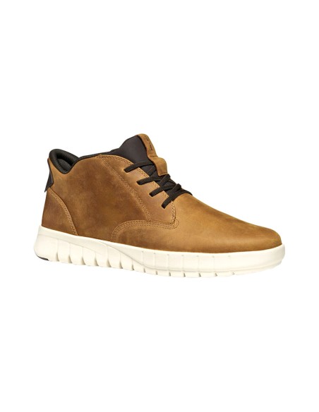 Geox U Flextride Plus men’s leather boot with Fast-in System