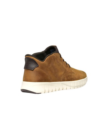 Geox U Flextride Plus men’s leather boot with Fast-in System
