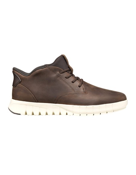 Geox U Flextride Plus bottine homme en cuir avec Fast-in System