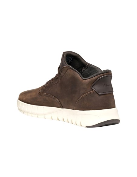 Geox U Flextride Plus bota de hombre en piel con Fast-in System