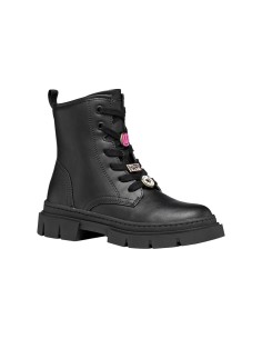 Geox J Karsyn Girl anfibio bambina in pelle con charms 2