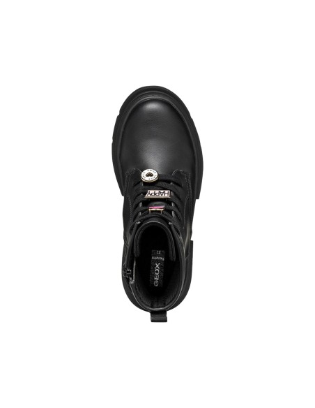 Geox J Karsyn Girl anfibio bambina in pelle con charms
