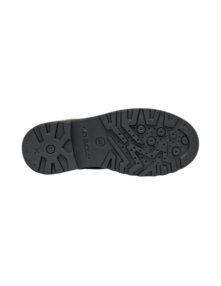 Geox J Casey Girl Schnürstiefel für Mädchen mit erhabenem Stern