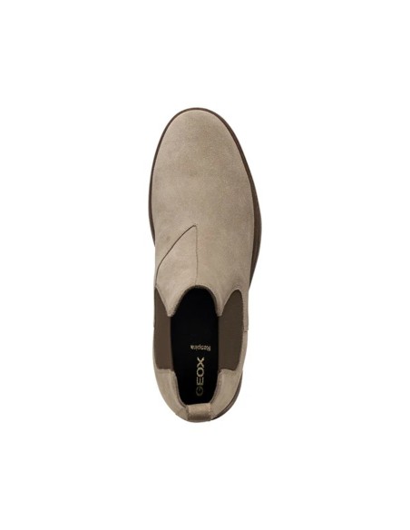 Geox U Claudio bottine homme en daim avec élastiques
