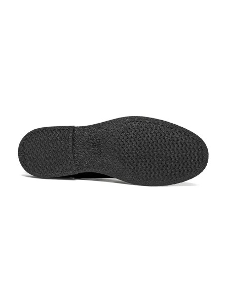 Geox U Claudio men’s leather ankle boot with elastic panels