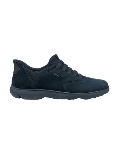 Geox U Nebula 2.0 Plus men’s suede sneaker with Fast-in System
