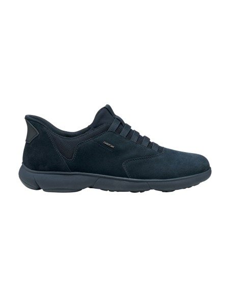 Geox U Nebula 2.0 Plus sneaker homme en daim avec Fast-in System