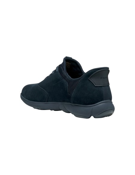 Geox U Nebula 2.0 Plus sneaker homme en daim avec Fast-in System