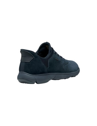 Geox U Nebula 2.0 Plus Herren-Veloursledersneaker mit Fast-in System