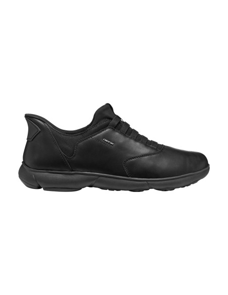 Geox U Nebula 2.0 Plus Herren-Nappaledersneaker mit Fast-in System
