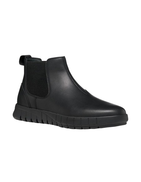Geox U Flextride stivaletto uomo in pelle con Active Flexibility