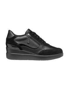 Geox D Stardust Damen-Sneaker mit 6 cm Keilabsatz