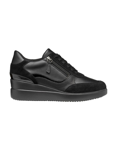 Geox D Stardust Damen-Sneaker mit 6 cm Keilabsatz