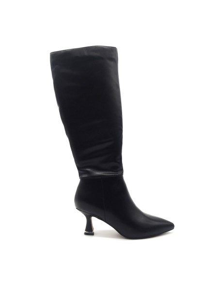 Kharisma women’s faux leather boot with 6 cm mid heel