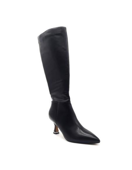 Kharisma stivale donna in ecopelle con tacco medio di 6 cm