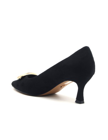 Kharisma zapato de salón de mujer efecto ante con tacón medio