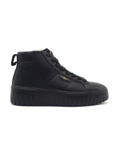 BJ Comart Rosy hoher Damen-Ledersneaker mit Plateau