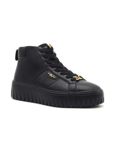 BJ Comart Rosy hoher Damen-Ledersneaker mit Plateau