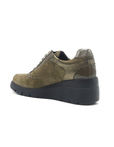 Melluso Walk women’s sneaker with rhinestones and Memory Foam