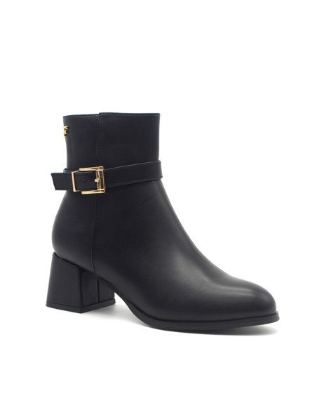 Ferré Iole Damen-Stiefelette mit mittelhohem Blockabsatz
