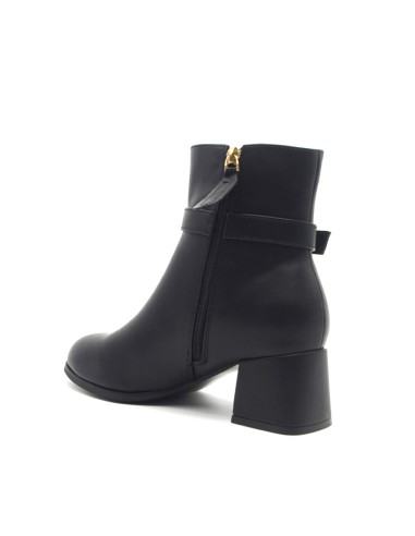 Ferré Iole Damen-Stiefelette mit mittelhohem Blockabsatz