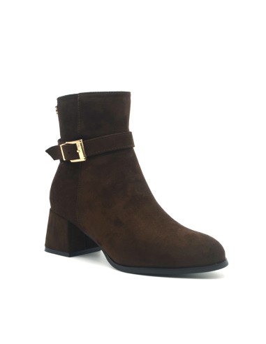 Ferré Iole Damen-Stiefelette mit mittelhohem Blockabsatz