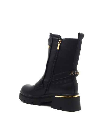 4US By Paciotti Mädchen- und Damen-Stiefelette mit Frontzip