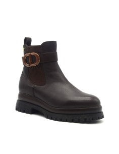 Donna Serena Tessa bottine femme en cuir avec boucle 2