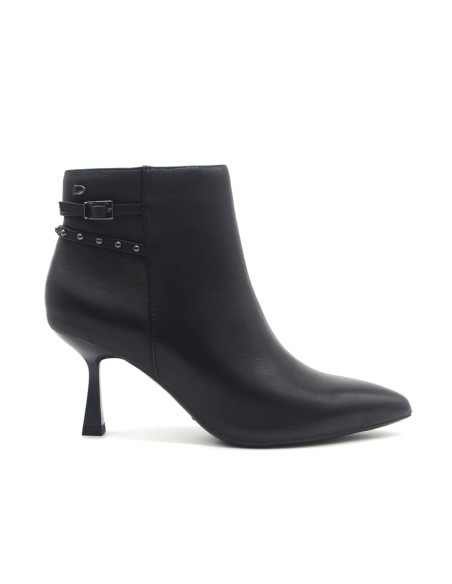 Donna Serena Becky women’s nappa leather ankle boot with mid heel